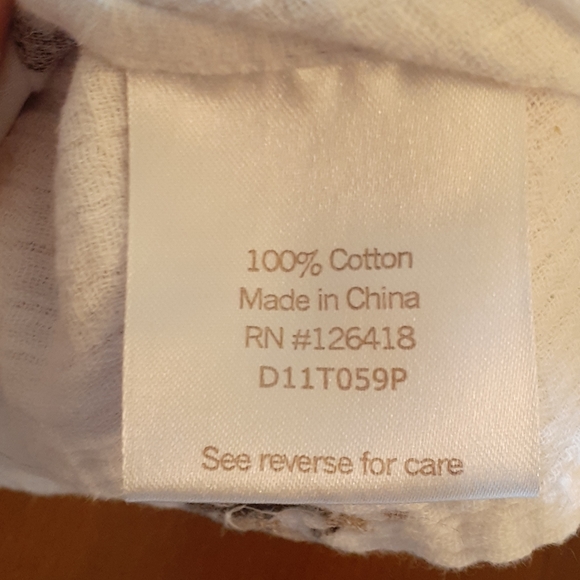 Lot of 3 Muslin Swaddle Blankets,Baby Boy,Blue - Picture 10 of 10